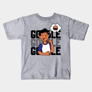 Gobble Gobble Gobble Funny retro Kids T-Shirt